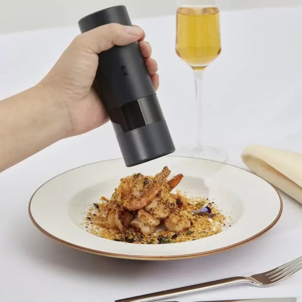 Электрическая мельница HuoHou для специй, черный